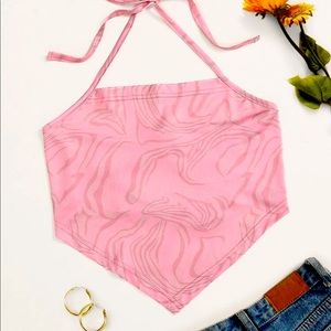 Never worn, crop blouse